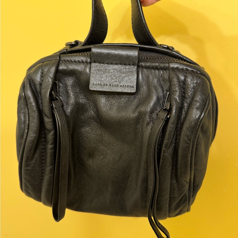 Marc by Marc Jacobs Dark Leather Mini Bag